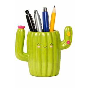 Legami Stiftehalter Desk Friends Cactus, Keramik, 1 Fach, grün