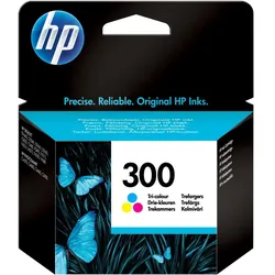 HP Original 300 Druckerpatrone cyan, magenta, gelb 165 Seiten 4ml (CC643EE)