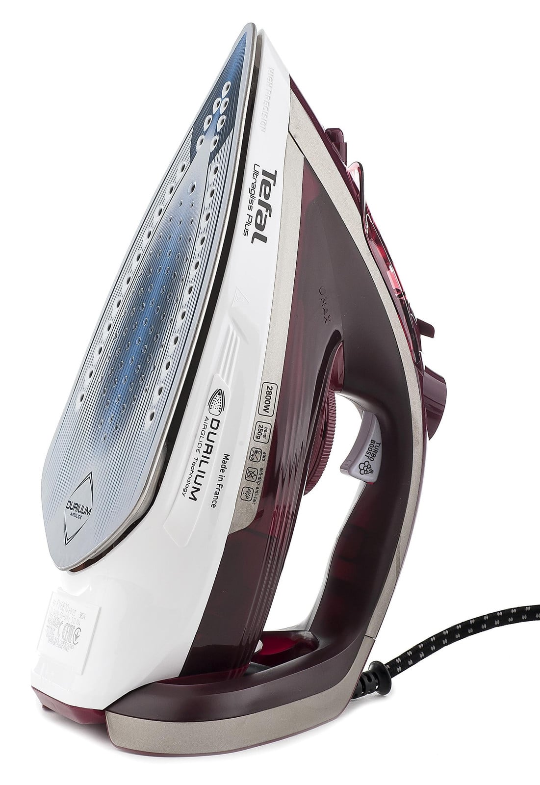 Tefal Ultragliss Plus Stoomstrijkijzer FV6810, rood