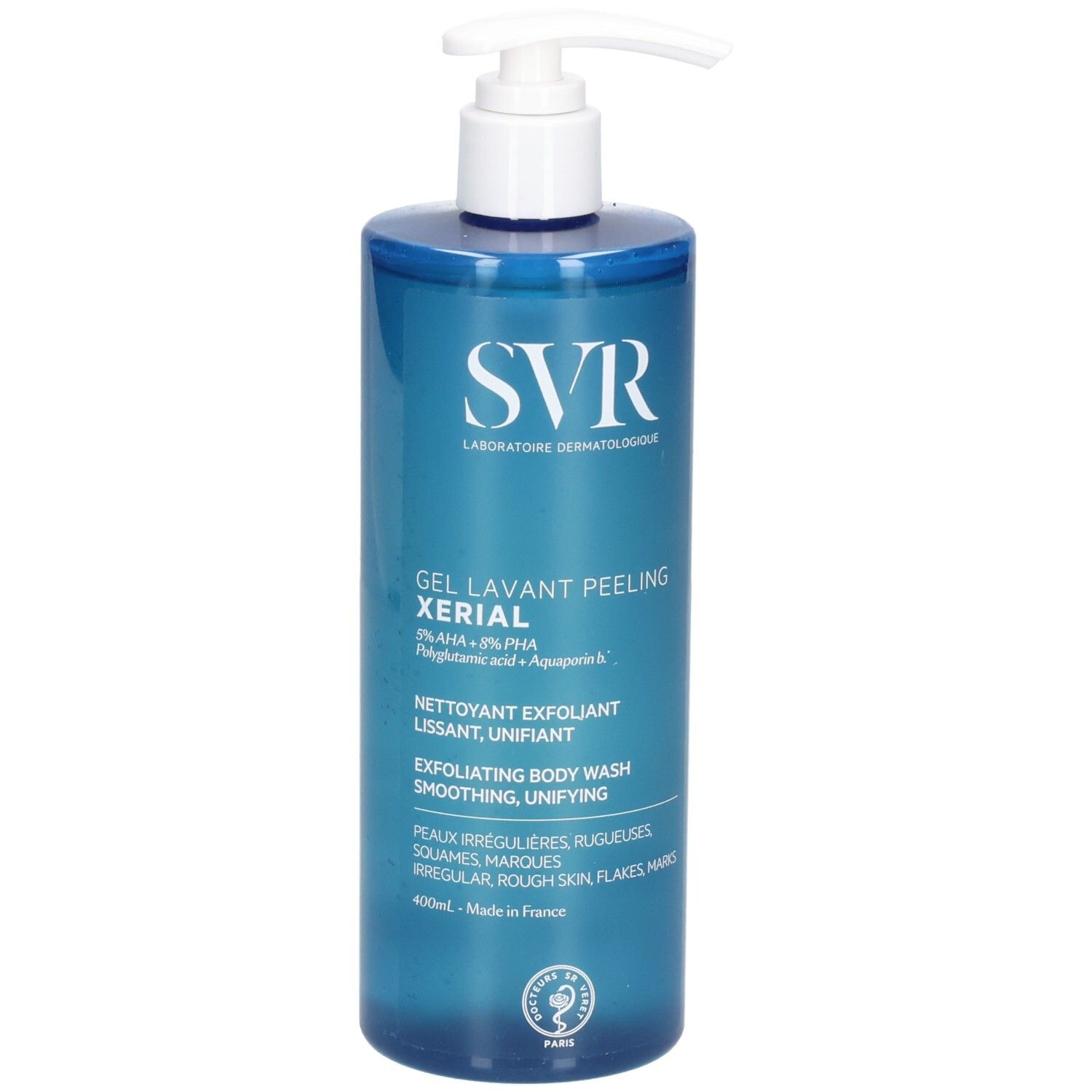 SVR Xerial Gel Lavant Peeling 400ml 400 ml