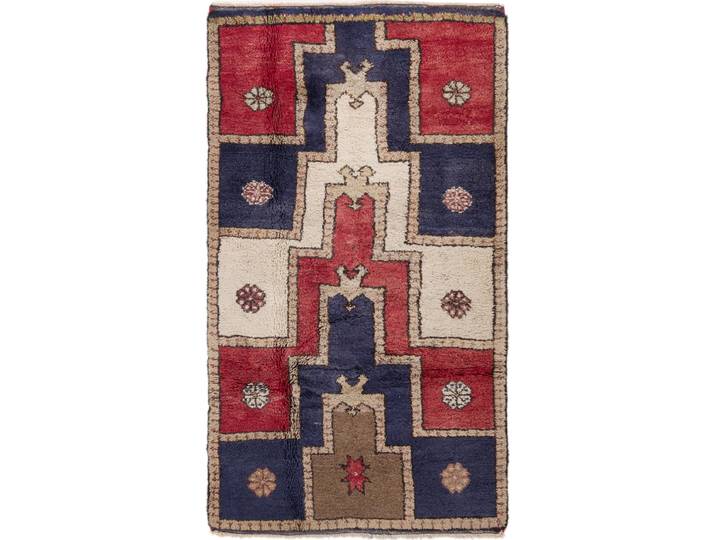 Turkei Tulu Teppich 97x169 Handgeknüpft Orientteppich Wolle