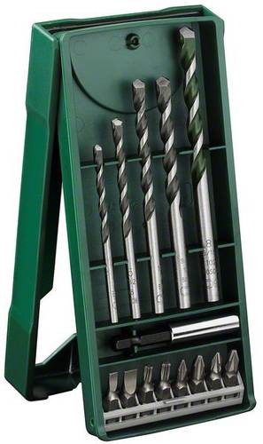 Bosch Accessories Promoline 2607017161 Mehrzweckbohrer-Set 3 mm, 4 mm, 5 mm, 6 mm, 8mm Zylinderschaft 1 Set