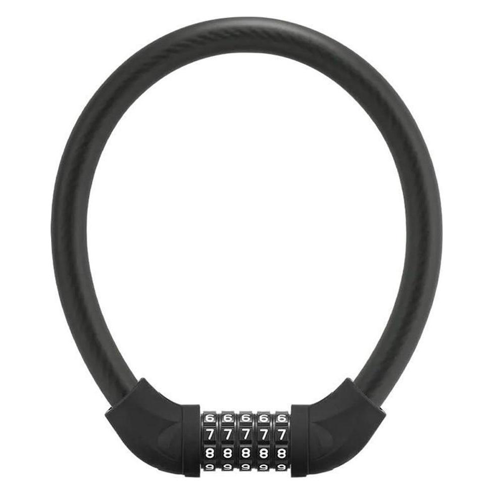 Rockbros RKS570-BK Fahrradschloss mit Zahlenkombination - Schwarz (1701423730)