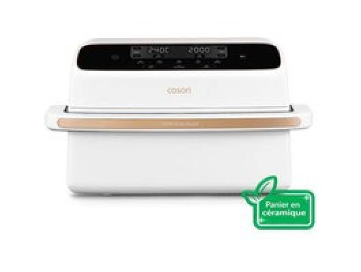 Friteuse sans huile COSORI - Air Fryer Dual Blaze Twinfry Compact - Capacité 8 6L - 4 résistances - Blanc