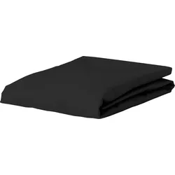 Premium Percale Bettlaken mit Gummizug 90 x 200 cm anthrazitfarbig