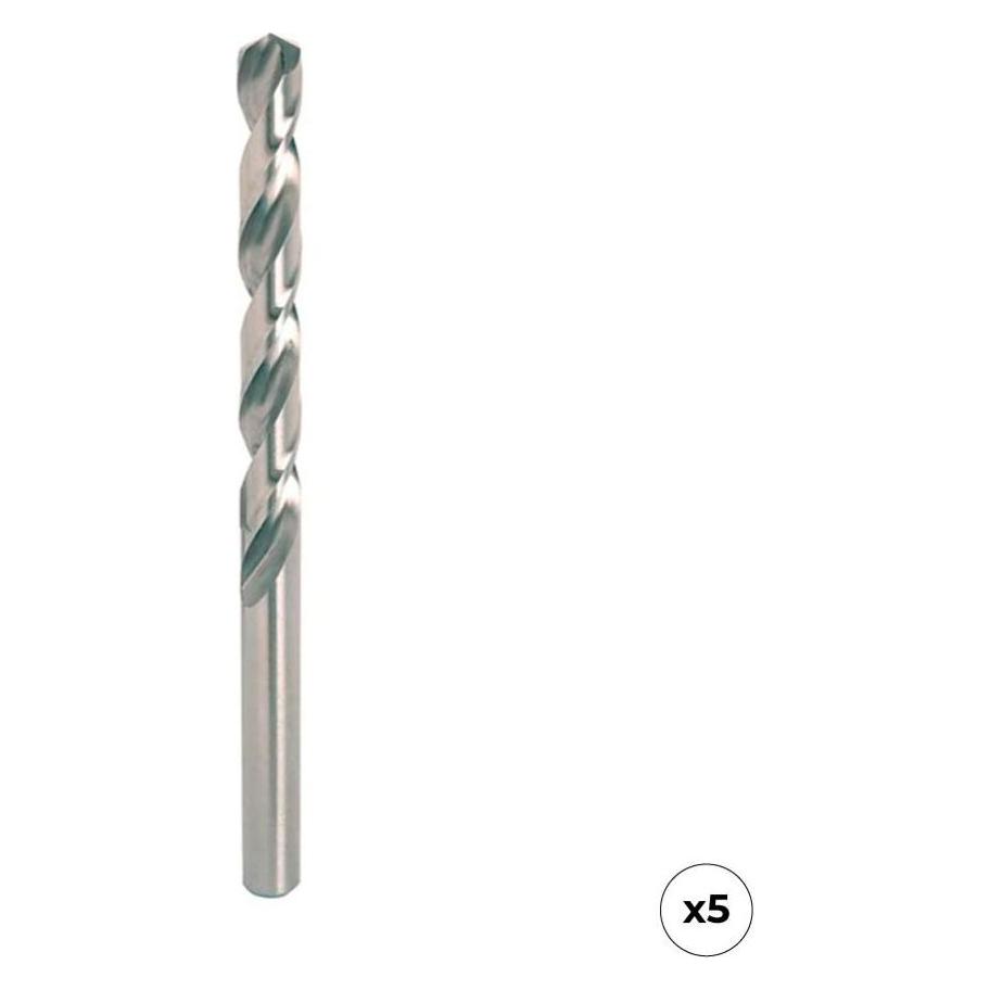 Workpro Hss4341 metal drill bit, ground, ø2.00 x 49.00 mm, 5 units (65399823)