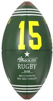 SuckMeToys Oeuf de masturbation Rugby Ball Spider