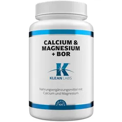 Klean Labs Calcium & Magnesium + Bor 100 St