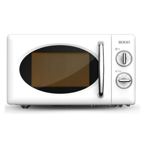 Sogo Retro Microwave With Grill with 7 Power Levels - 20L - 800w (20 l) (SOGO063)
