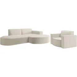 SOFASET Palma Ecksofa Sessel Ascot