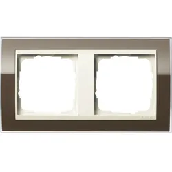 Gira Abdeckrahmen 2fach 0212761