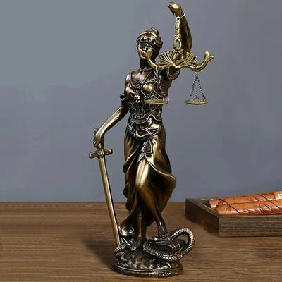 Creative Retro Justice Goddess Statue & Legal Ornament Creative Retro Justice Goddess Statue & Legal Ornament