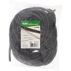 INLINE Spiralband 10m, schwarz, 18mm