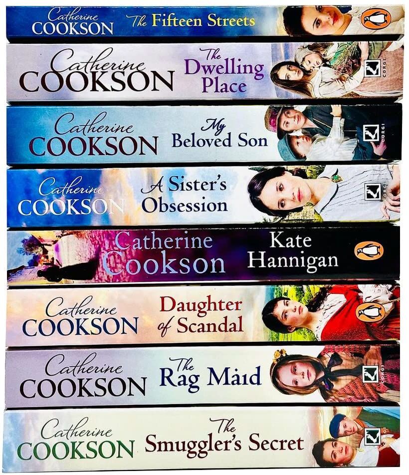Penguin/Corgi Catherine Cookson Collection 8 Books Set (My Beloved Son, The Dwelling Place, The Rag Maid, Kate Hannigan, A Sister's Obsession, The Smuggler's Secret