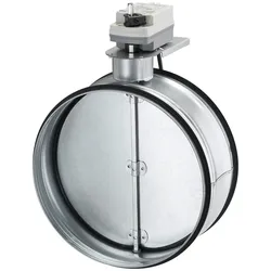 Helios Ventilatoren Rohrverschlussklappe RVMD 400/24V