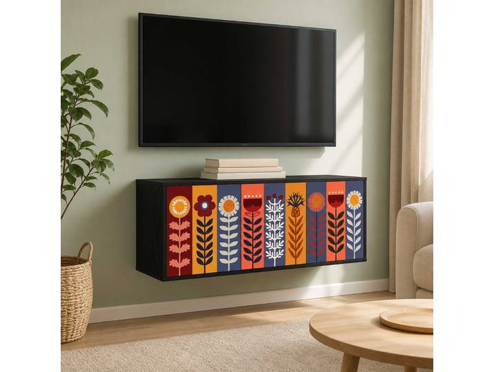 vidaXL Wandmontierter TV-Schrank ESSEN 102 x 33 x 40 cm Holzwerkstoff