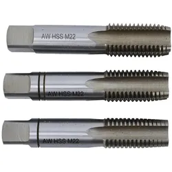Awtools, Gewindeschneider + Gewindebohrer, GWINTOWNIK M2 HSS M24x3,00 kpl.3szt.