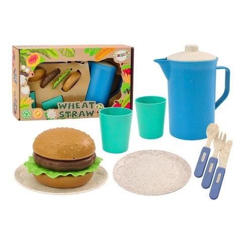 Lean Toys Hamburger-Geschirrset 11-tlg (49672729)