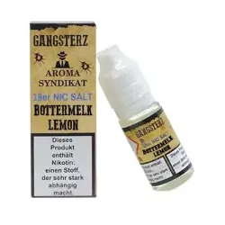 Bottermelk Lemon 10ml 18mg NicSalt Liquid by Gangsterz