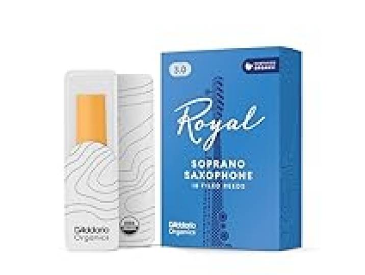 Rico Anches Rico Royal pour saxophone soprano, force 3.0, pack de 10