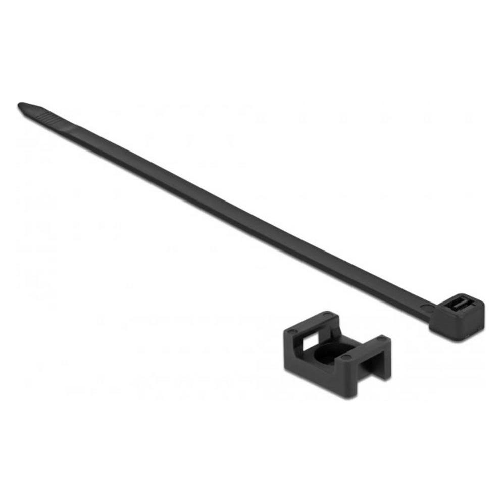 Delock 18886 Kabelbinder Kabelbinder zur Schraubmontage Nylon (e) (150 mm, 10 Stk.) (18886)