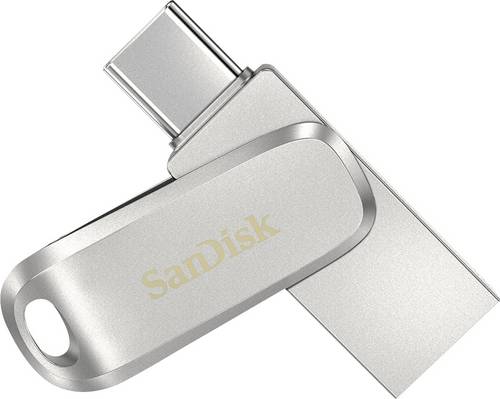 SanDisk Ultra Dual Luxe USB-Zusatzspeicher Smartphone/Tablet Silber 512 GB USB-C (USB 3.1 Gen 1)