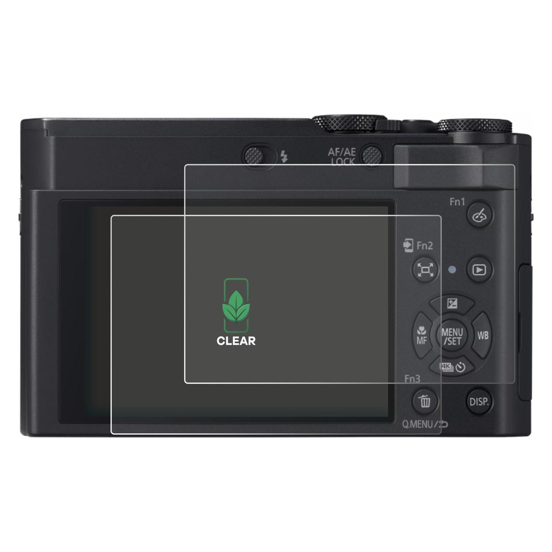 ScreenLeaf Schutzfolie für Panasonic Lumix DC-TZ300 Displayschutz Display Schutz Folie Klar Transparent (6162797)