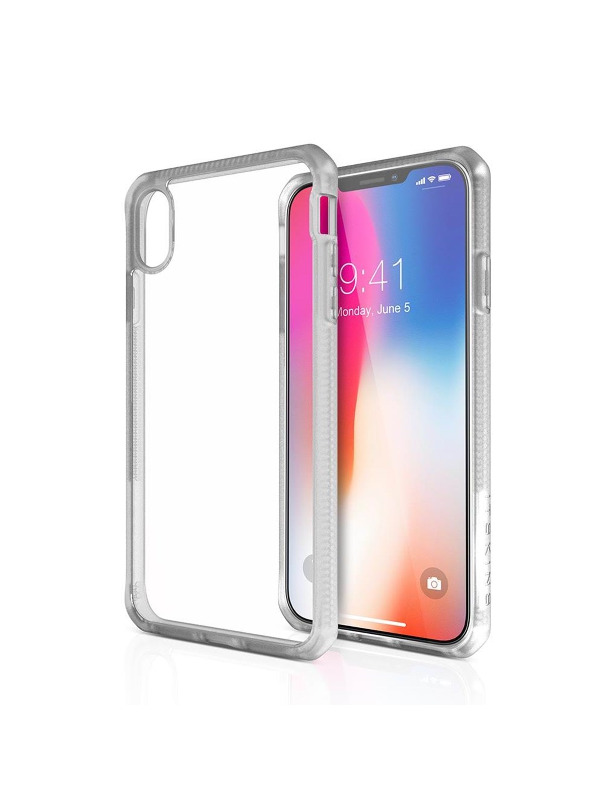 ITSKINS HYBRID FROST cover for iPhone XS Max - Transparent