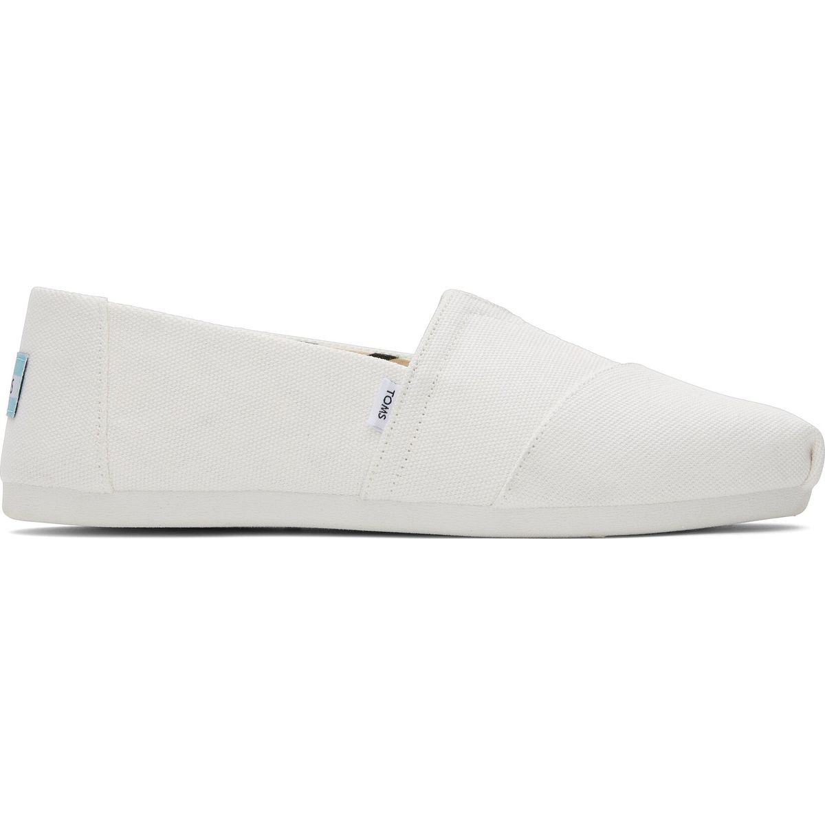 Toms Alpargata Classic white recycled cotton canvas 42.5 10017739-42.5