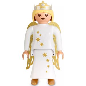 Lechuza Weihnachtsfigur Playmobil 19098, XXL Mega Figur, Engel Noella, aus Kunststoff, 62cm Höhe