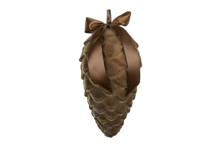 Countryfield hanger dennenappel amara 23 cm taupe