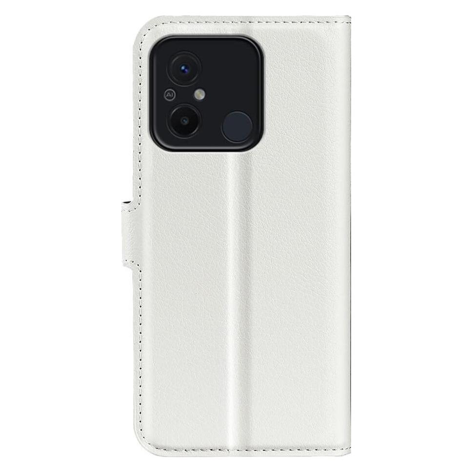 Cover-Discount Xiaomi Redmi 12C - Leder Etui Hülle weiss (Xiaomi Redmi 12C) (660130133B)