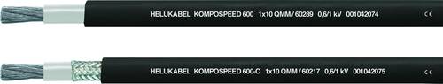 HELU 60218 Schleppkettenleitung KOMPOSPEED 600-C 1 x 16mm² Schwarz 100m