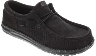 Hey Dude Wally Funk Mesh Field Camo (Men's) Casual Shoes in Black/Poppy, Size 8 M, Synthetic/Textile