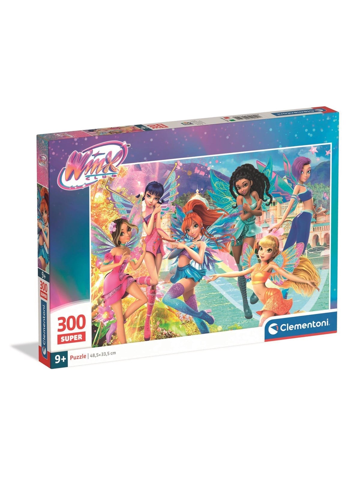 Clementoni Puzzle Super Winx 2025, 300 Teile 2D Puzzles
