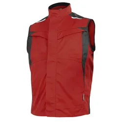 Weste "IND" - 3XL - red dahlia/phantom