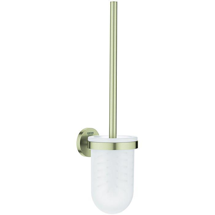 Grohe Essentials WC-Bürstengarnitur 40374EN1 nickel gebürstet, Wandmodell, verdeckte Befestigung