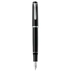 Pelikan Classic 205, Schwarz, Kartuschenfüllsystem, Fettdruck, Beidhändig, Deutschland, Geschenkbox