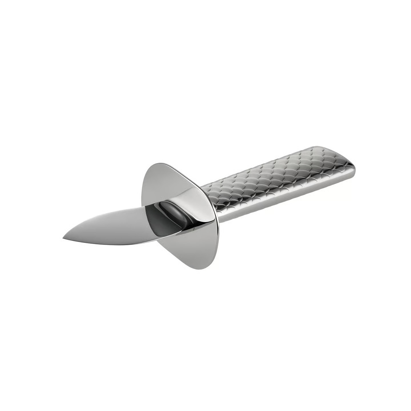 Alessi Colombina Fish oestermes van roestvrij staal