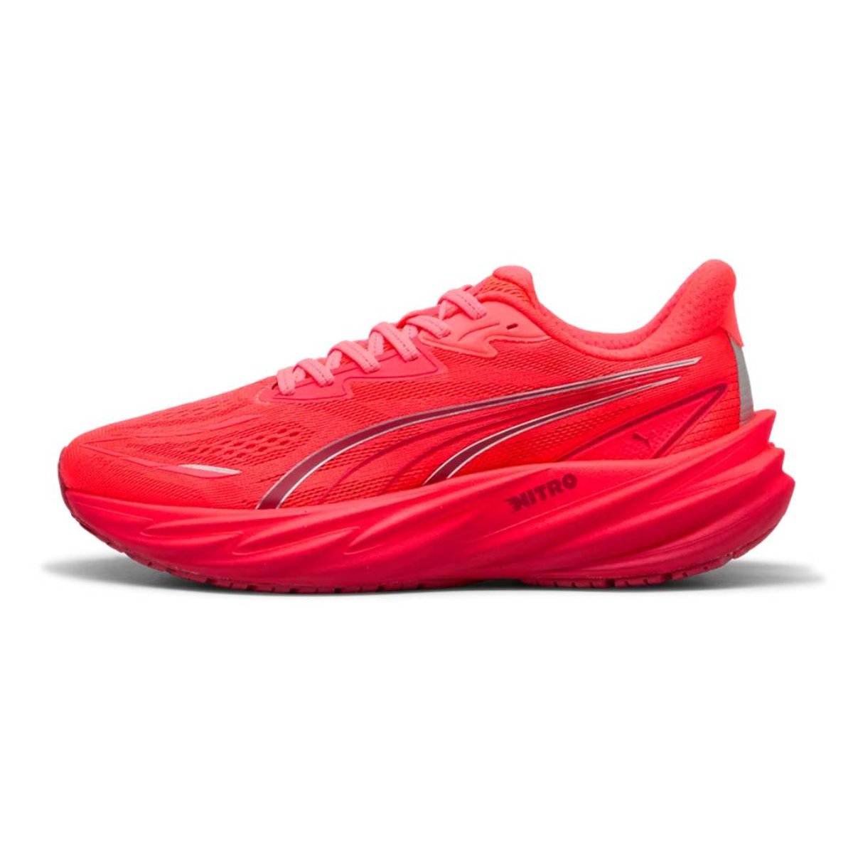Tênis Puma Velocity NITRO 5 Vermelho AW26, Tamanho 36 - EUR Mulher