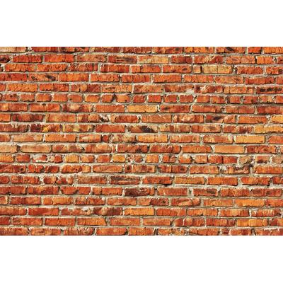 Fototapete PAPERMOON "Red Brick Wall", bunt, B:3m L:2,23m, Vlies, Tapeten