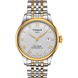 Tissot T-Classic TISSOT LE LOCLE Powermatic 80 T006.407.22.033.01 - gold,silber,Edelstahl/Gelbgold PVD - 39.3mm
