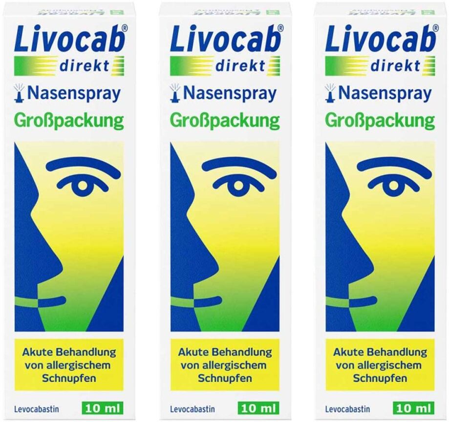 Livocab direkt Nasenspray bei Allergie