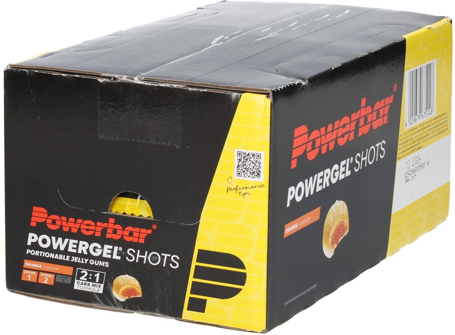 Powerbar Powergel Shots Orange 24x60 g Gummibärchen