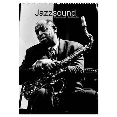 Jazzsound (Wandkalender 2027 DIN A2 hoch), CALVENDO Monatskalender