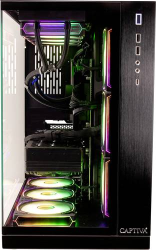 Captiva Gaming PC Highend Gaming R90-455 Ryzen AMD Ryzen 7 7800X3D 5GHz 32GB RAM AMD Radeon Graphics Nvidia GeForce RTX 5070 Ti