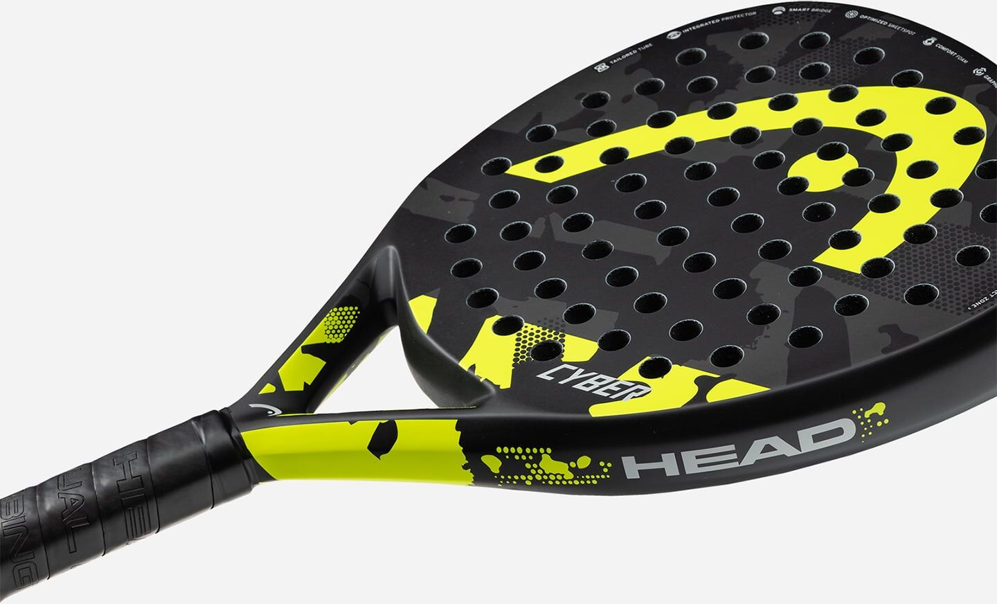 Head Cyber - Racchetta Padel Principiante - Nero UNICA