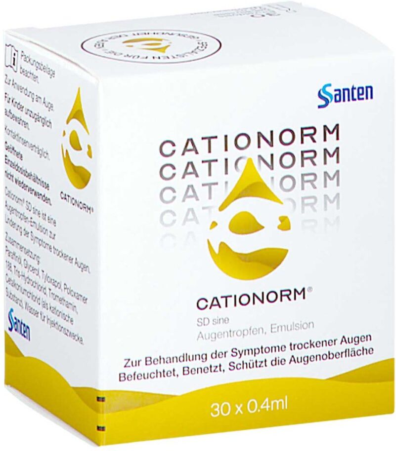 Cationorm SD sine Augentropfen Einzeldosispipetten