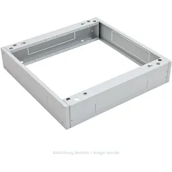 Triton RAC-PO-X81-XD - Universeller Sockel für Standverteiler 800 x 1000 mm, Serverschrank Zubehör, Grau