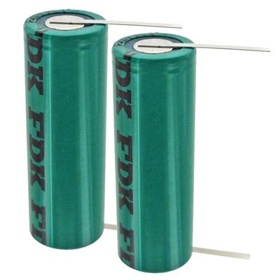 AccuCell 2 Stück Ersatz-Akku (OB27) für elektrische Zahnbürste für Braun Oral B Triumph 5000 Serie -NiMH, unbedingt Abmessungen 49,4x16,7mm beachten